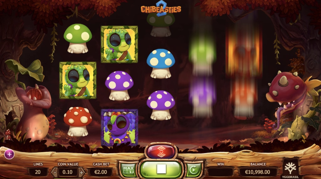 Uitstraling Chi Beasties 2 slot