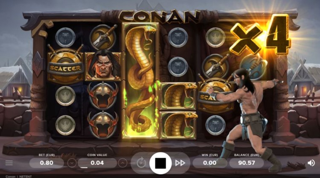 Bonusgames conan slot