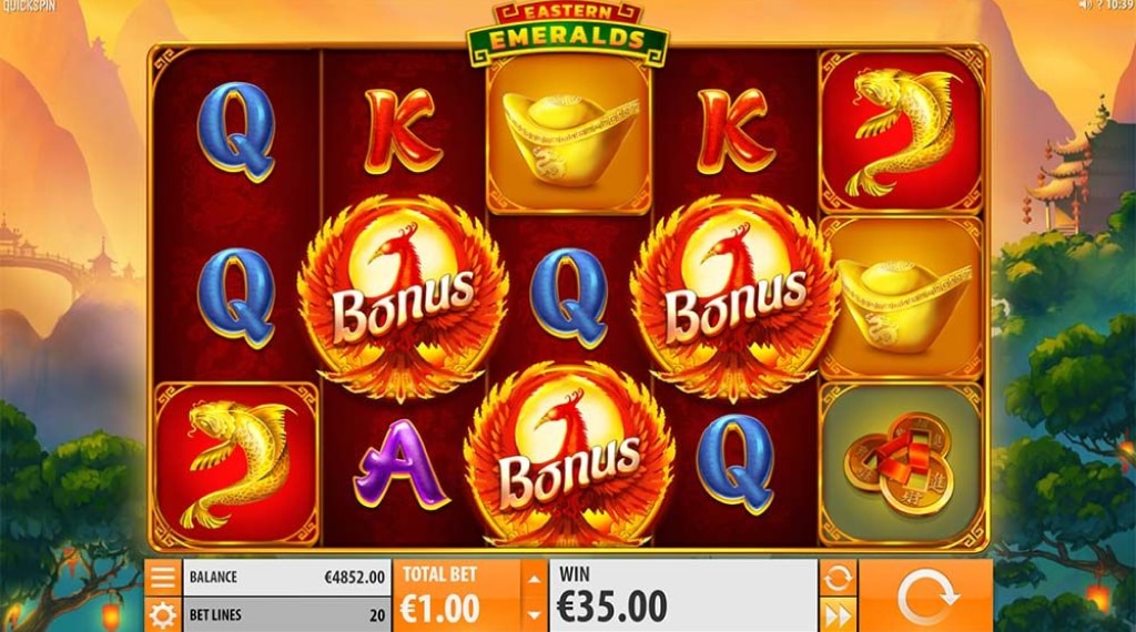 Bonus van Eastern Emeralds