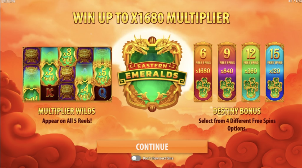 Symbolen in Eastern Emeralds