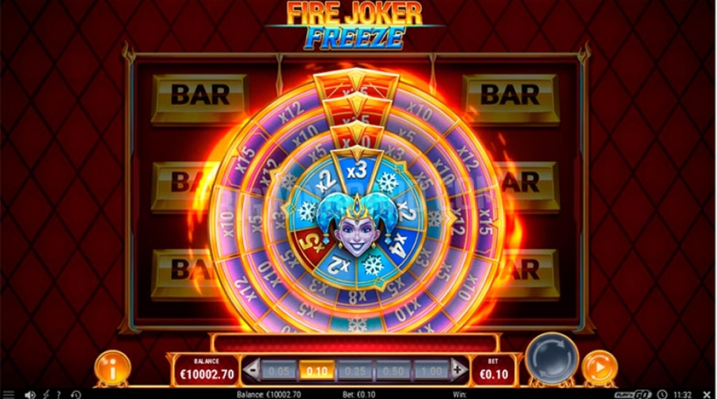 Bonusgames van Fire Joker Freeze