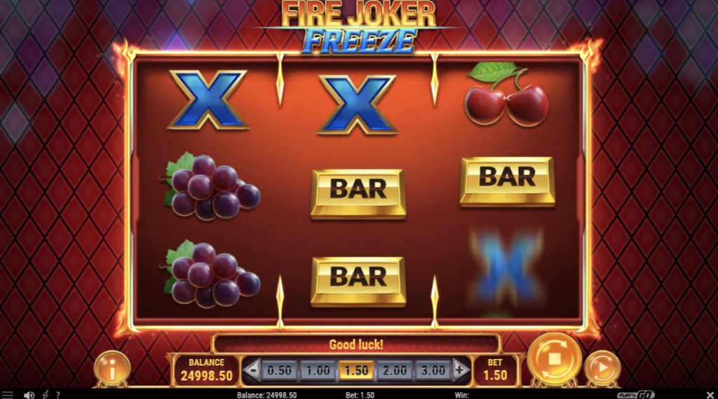 Spelregels van Fire Joker Freeze