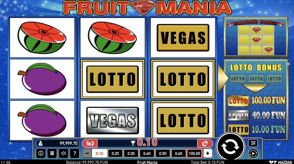 Kaarten van Fruit Mania