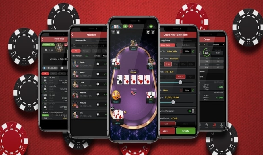 GG poker mobiele app