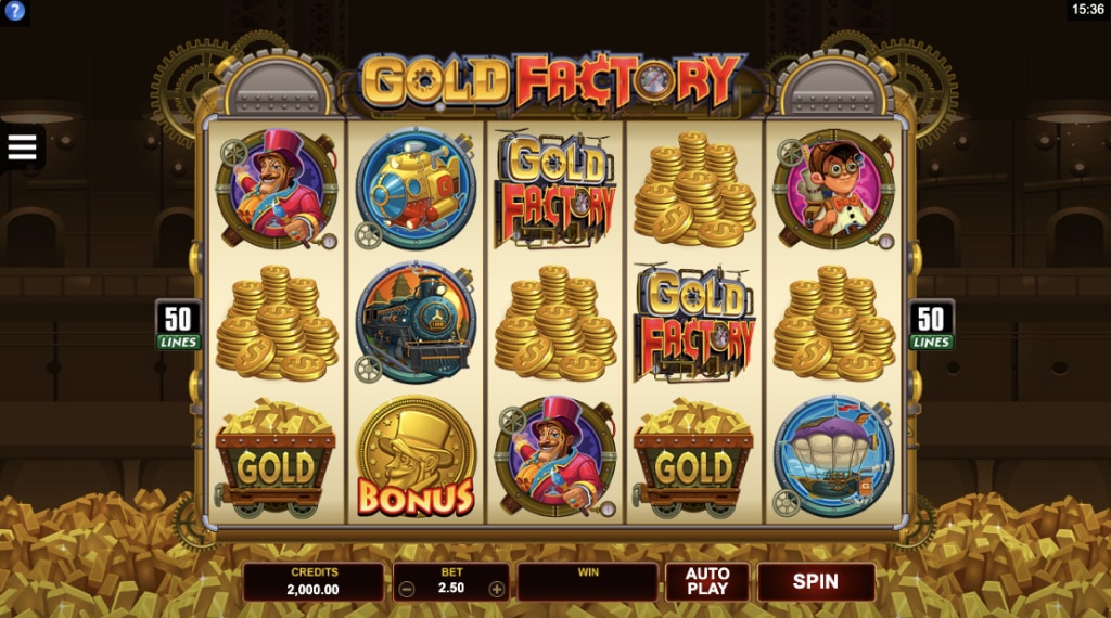 Spelregels van Gold Factory