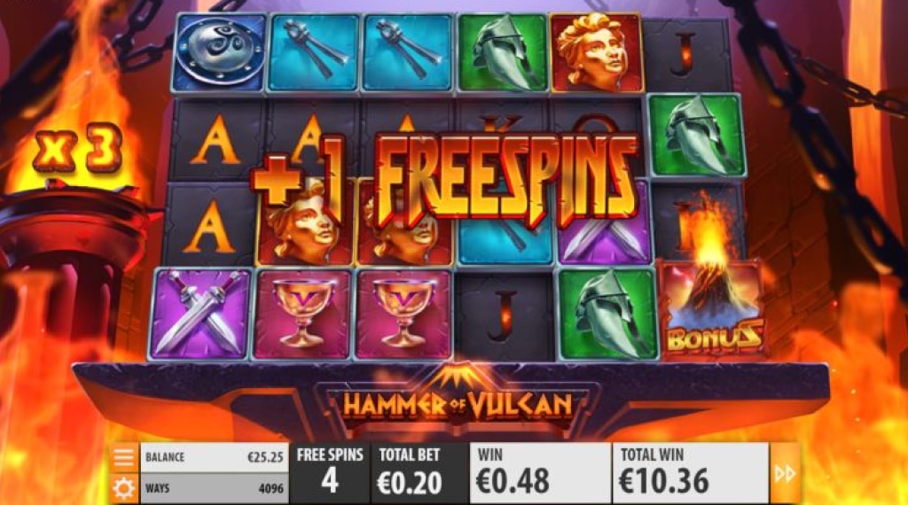 Bonus van Hammer of Vulcan