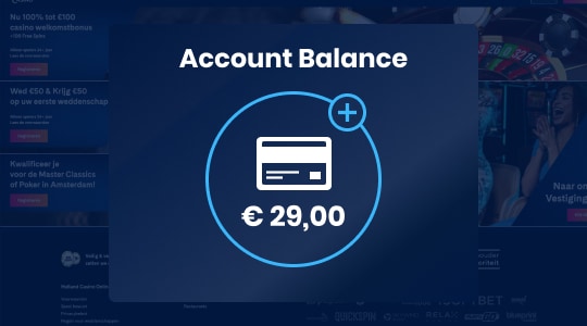 Geld storten