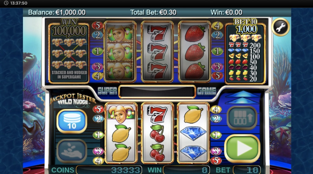 Hoe werkt Jackpot Jester Wild Nudge