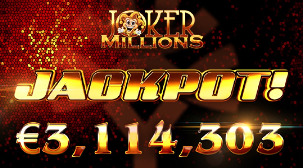 Jackpot van Joker Millions