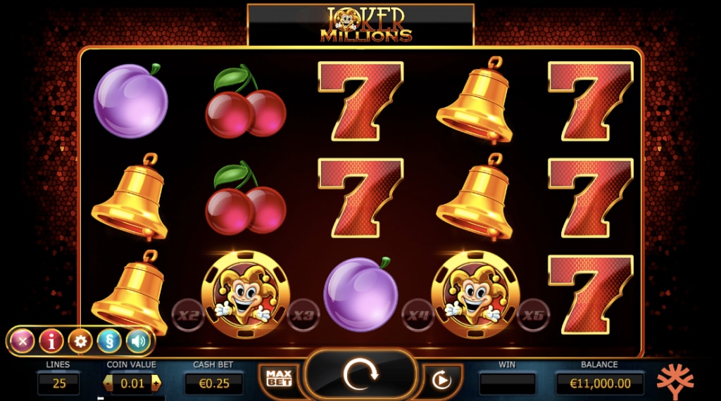 Spelregels van Joker Millions