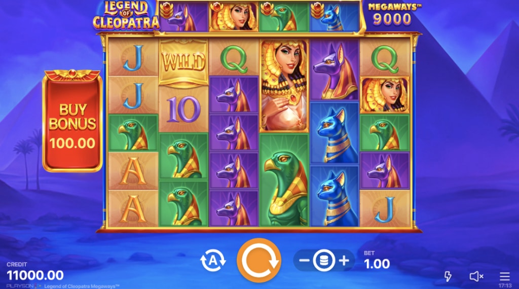 Spelregels van Legend of Cleopatra Megaways