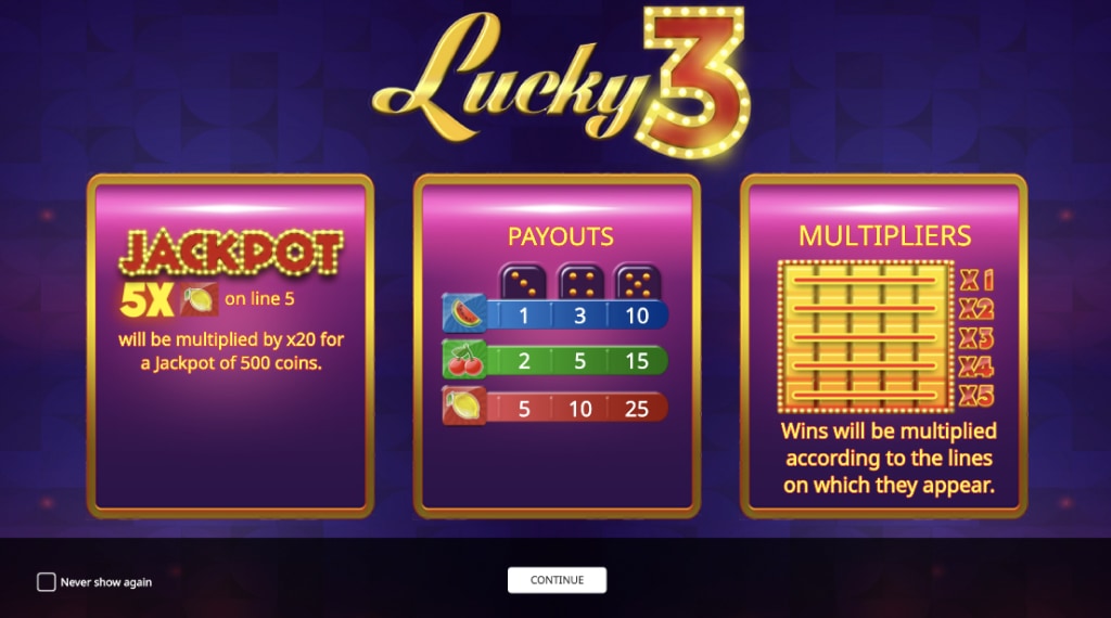 Hoe werkt Lucky 3