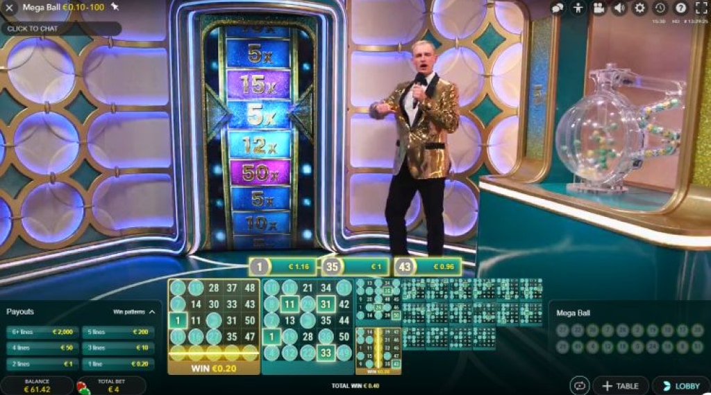 Spelregels van Mega Ball