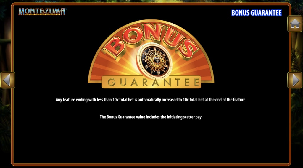Gratis spin feature Montezuma