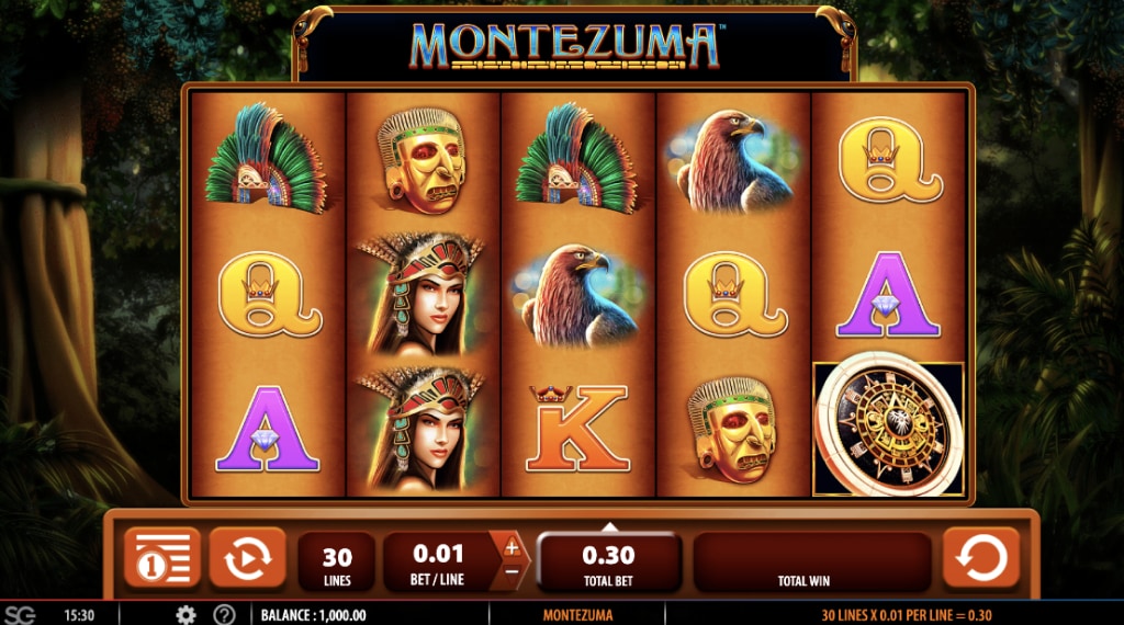 Uitstraling van Montezuma