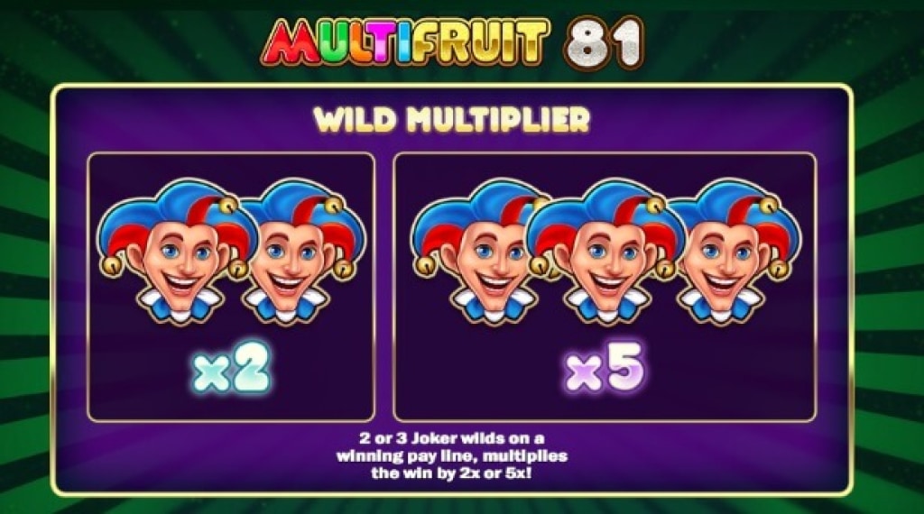 Expanding joker van Multifruit 81