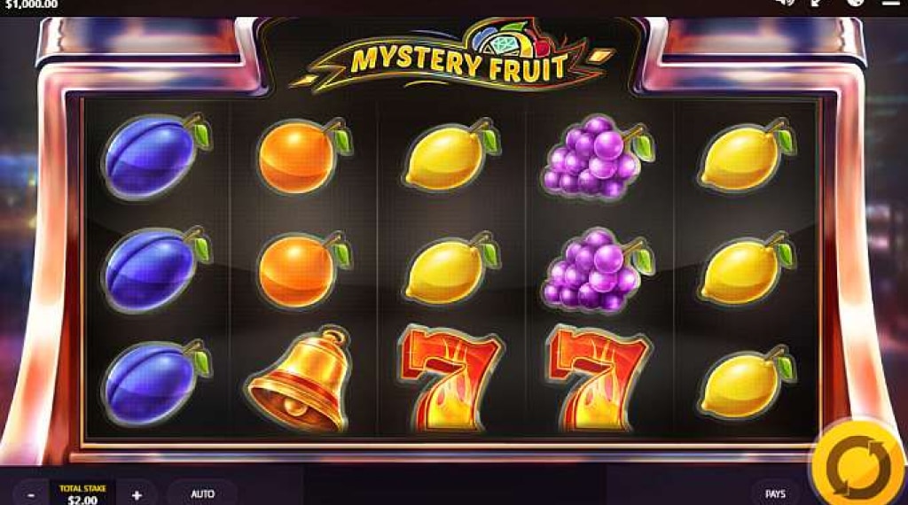 De twintig winlijnen van Mystery Fruit