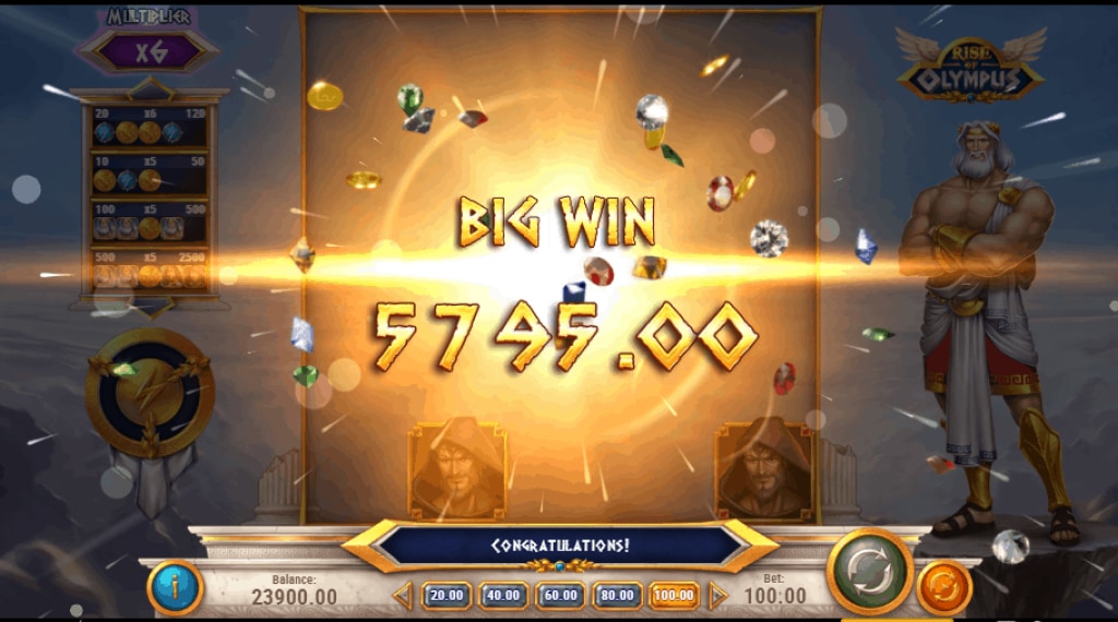 Bonus van Rise of Olympus