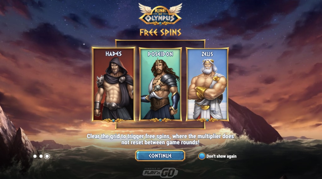 Symbolen in Rise of Olympus