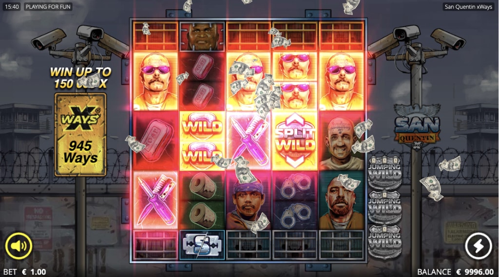 Symbolen in San Quentin xWays