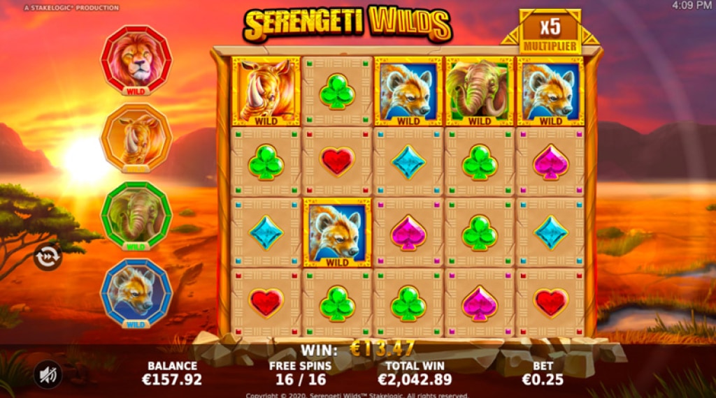 Spelregels van Serengeti Wilds