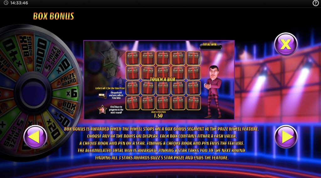 Box bonus van Spinner Takes All