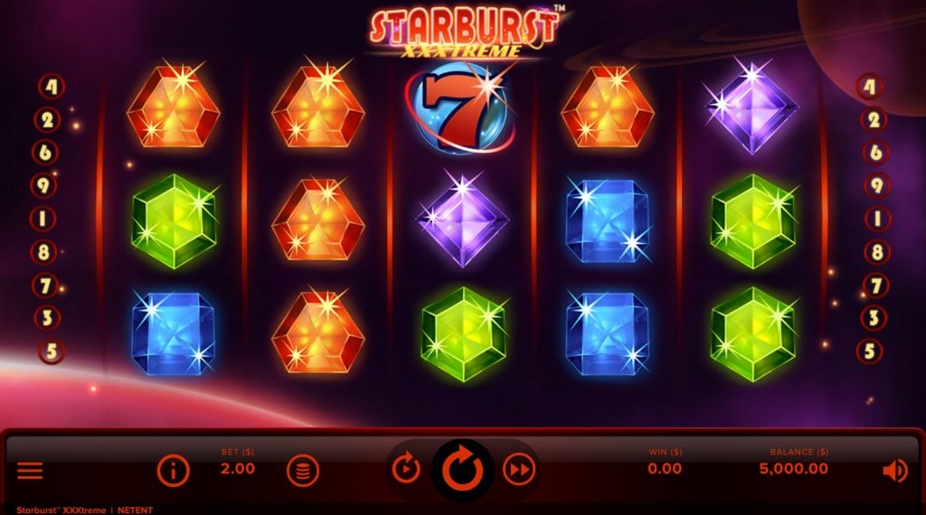 Spelregels van Starburst XXXtreme