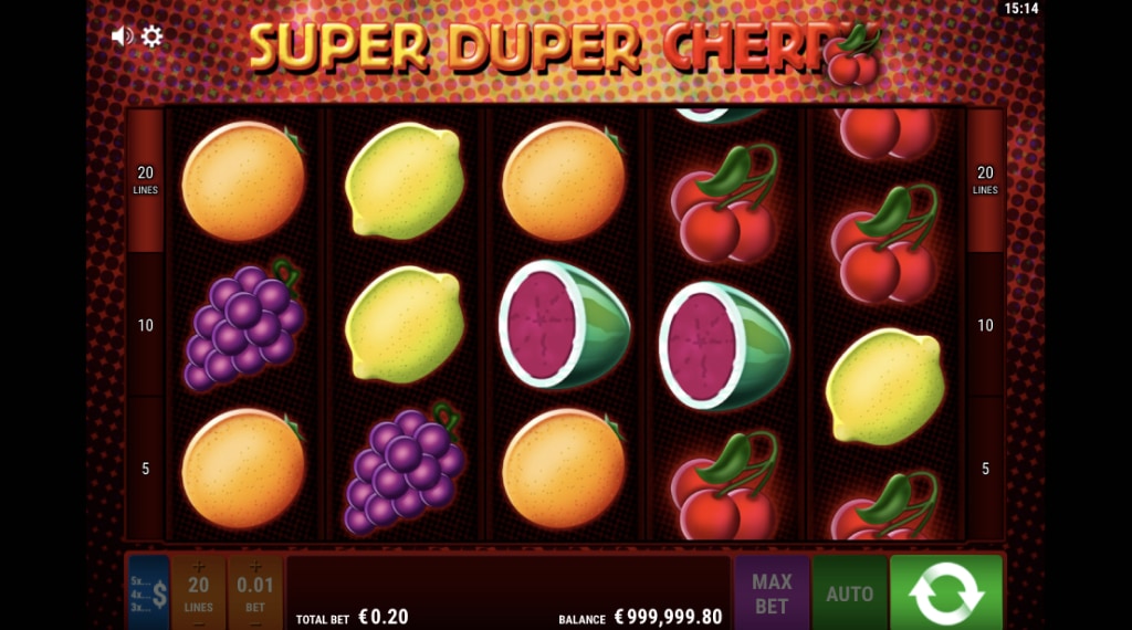 Uitstraling van Super Duper Cherry