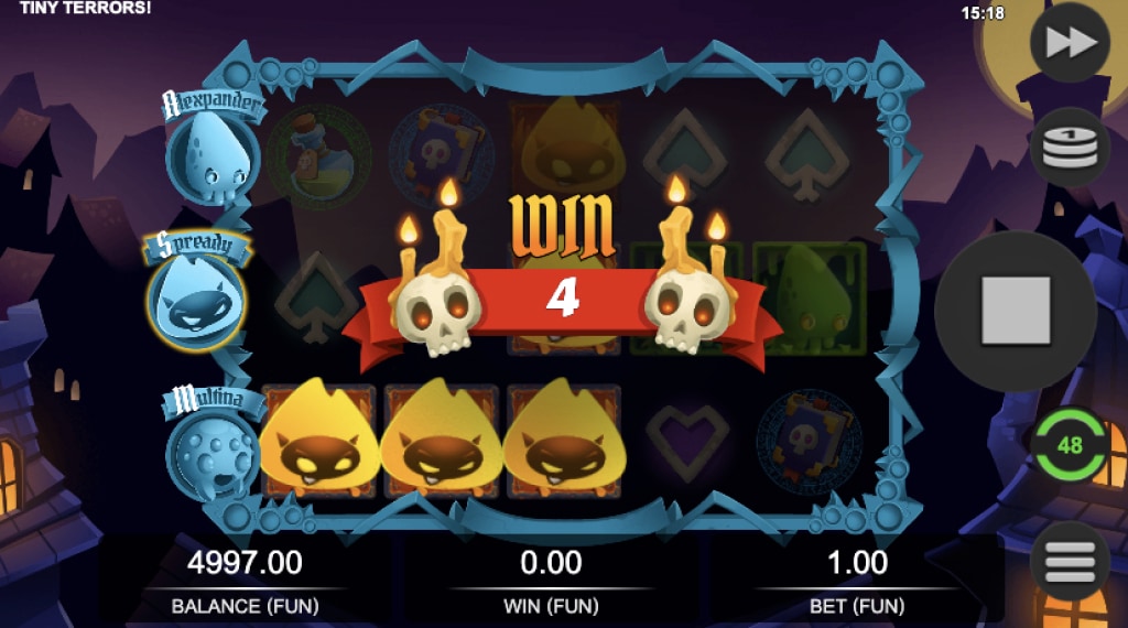 Symbolen van Tiny Terrors
