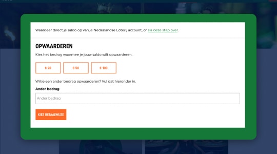 Limieten instellen