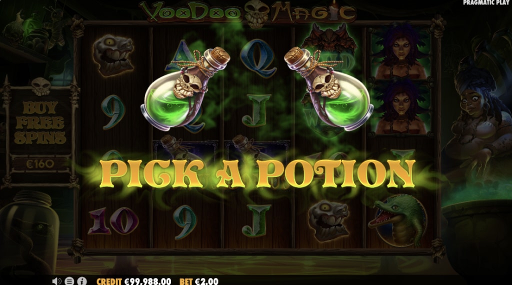 Bonus van Voodoo Magic