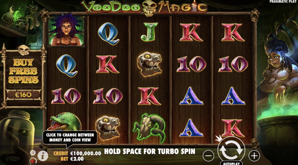 Symbolen in Voodoo Magic