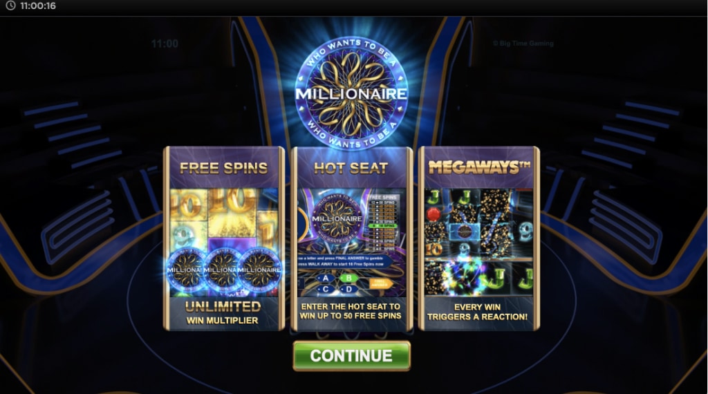 Spelregels van Who Wants to be a Millionaire Megaways