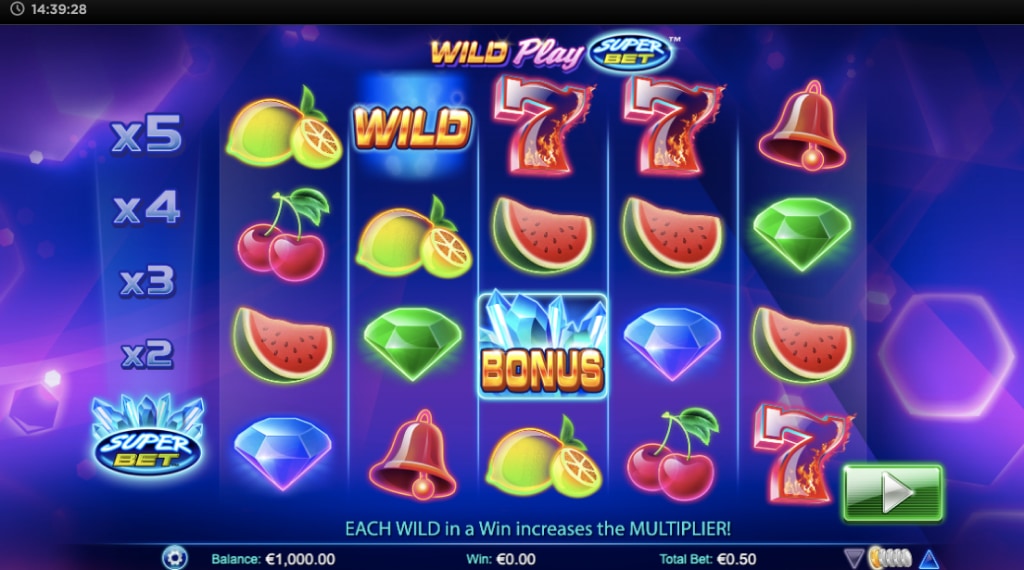 Gokkast review van Wild Play Superbet