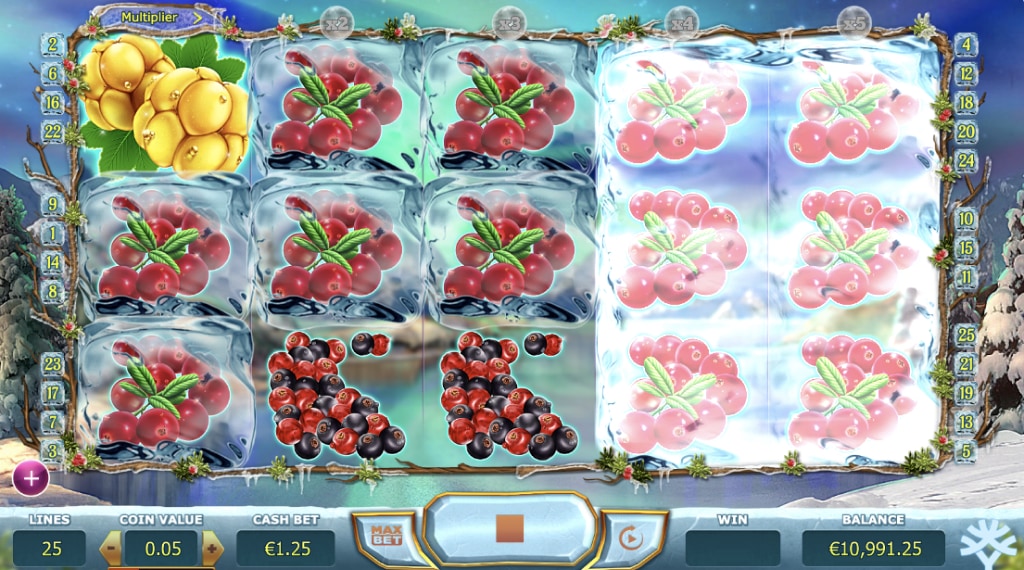 Stacked symbolen van Winter Berries