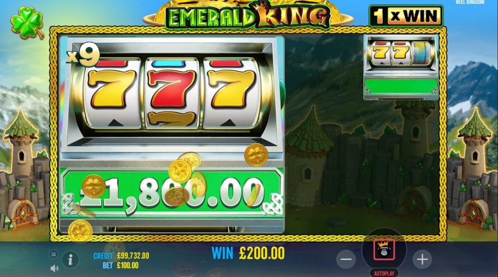 Bonus emerald king slot