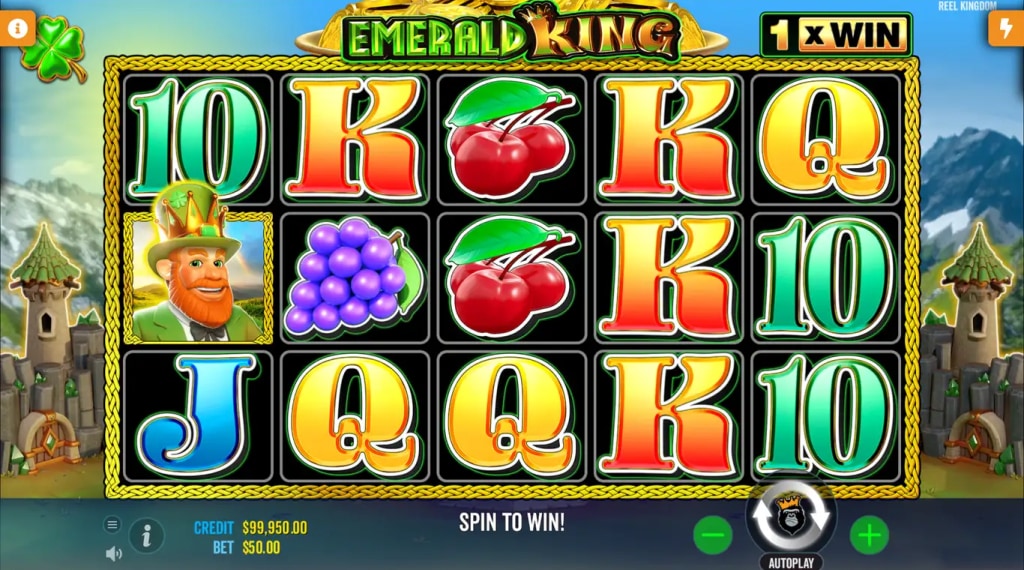 Spelregels emerald king slot