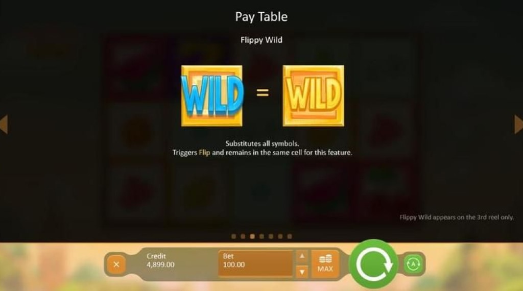 Flippy Wild Symbool van Fruitful Siesta