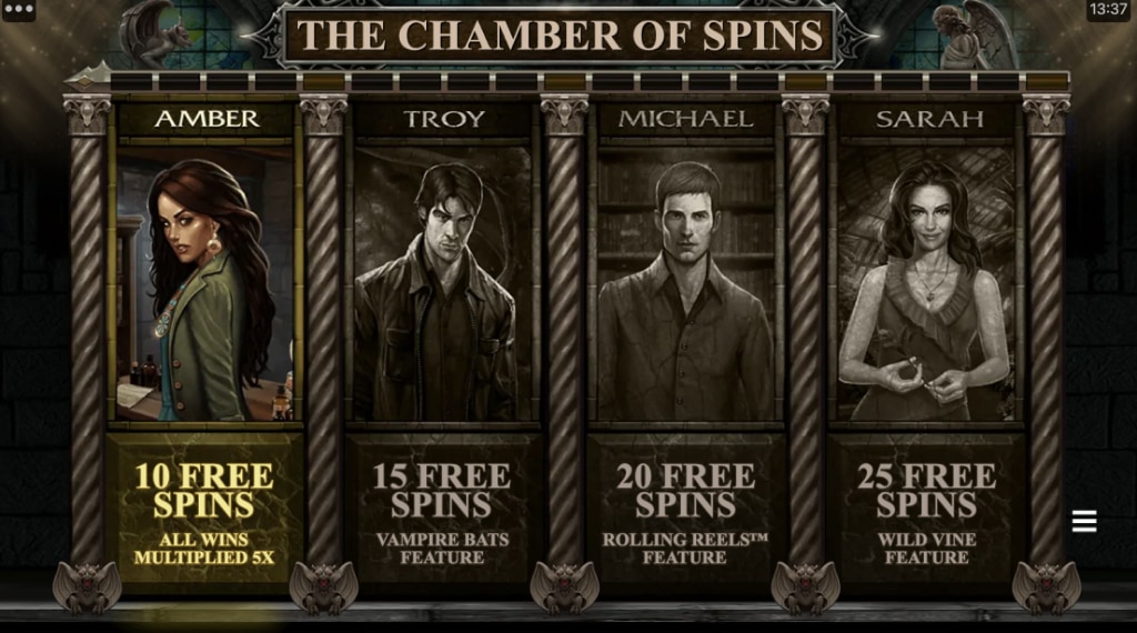 Bonusspel van Immortal Romance