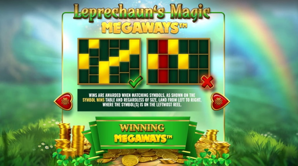 Spelregels van Leprechaun's Magic Megaways