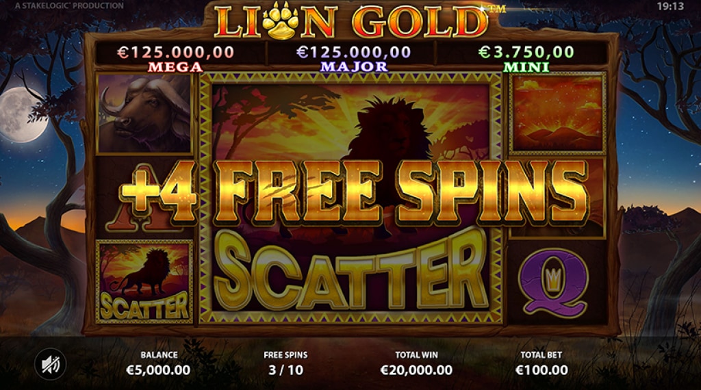 Bonus van Lion Gold