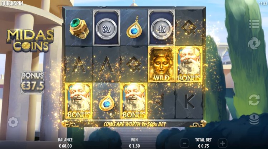 Bonus van Midas Coins