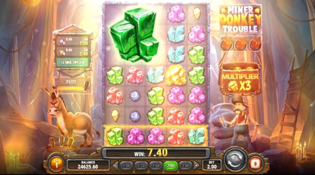Bons van Miner Donkey Trouble
