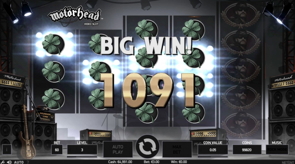 Spelregels motorhead slot