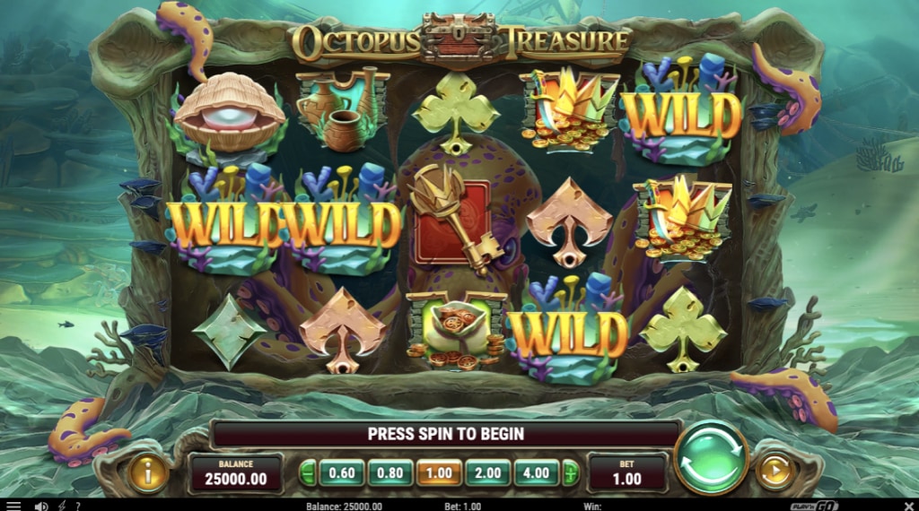 Spelregels octopus treasure slot