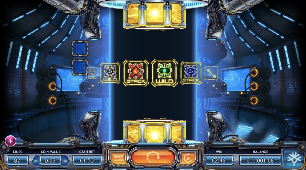 Stacked wilds power plant slot