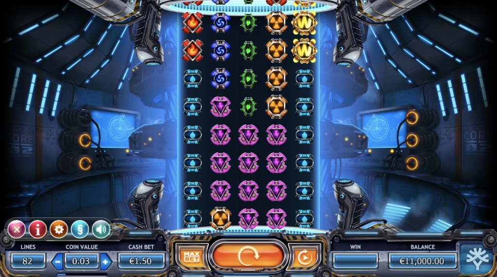 Uitstraling power plant slot