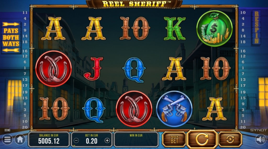 Spelregels van Reel Sheriff