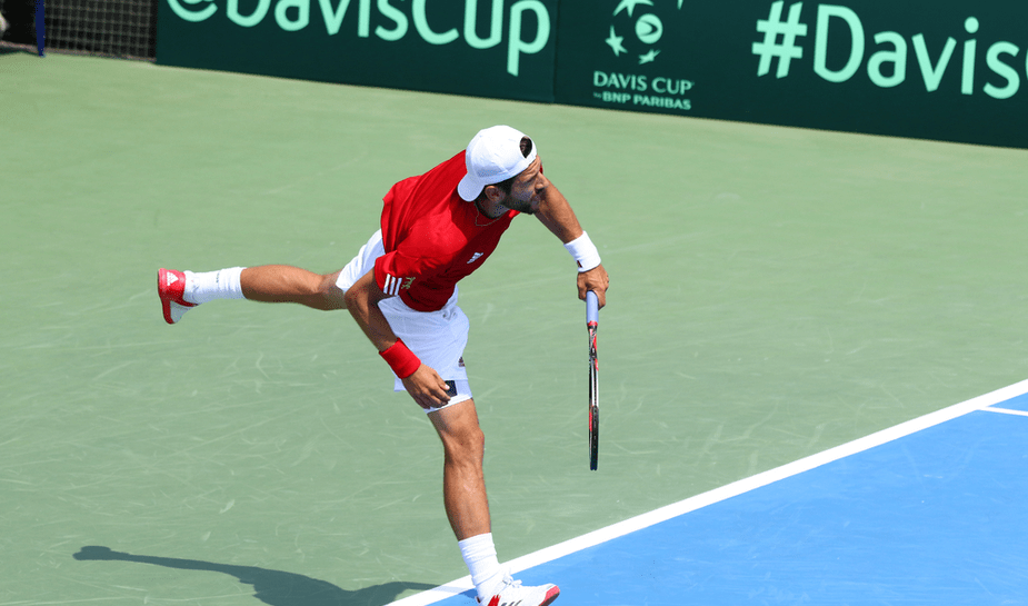 Davis cup tennis