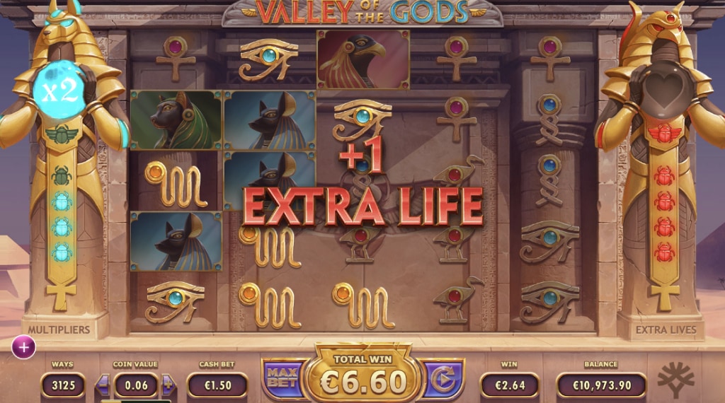 Re-spin in Valley of the Gods